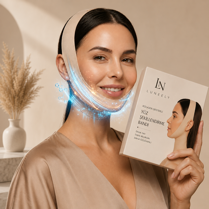 Luneely Sculpt Mask™  Kolajen Destekli Çene ve Yüz Bakım Maskesi